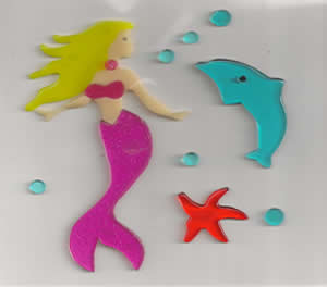 101 Sirena fucsia